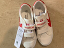 回力童鞋2025秋季新款儿童帆布鞋经典中大童学生小白鞋耐磨男女童单鞋 白红 32 内长约20.5cm 实拍图