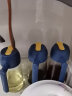 小熊伊万（BEAREWAN）油壶玻璃油瓶自动开合600ml调料盒厨房调味罐5件套 CX-W0049-S02 实拍图