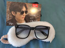 雷朋（RayBan）时尚方框太阳镜黑超墨镜眼镜0RB4401D 渐变601/19黑色镜框浅蓝色镜片 尺寸57 实拍图