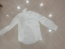 FitonTon缎面衬衫女春秋款洋气钉珠纯色打底衫设计感韩版长袖衬衣圆领上衣 实拍图