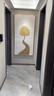 墨派（Mopai）入户玄关装饰画手绘油画客厅轻奢立体挂画竖版现代九鱼发财树壁画 金树招财 50*100cm精致手绘 实拍图