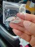 泗漈99足银耳环女气质甜美长短款流苏枫叶耳坠复古树叶耳钩耳饰 耳钩款一对 实拍图