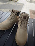 真维斯（Jeanswest）马丁靴男靴户外2024秋冬季高帮潮靴子男士耐磨工装靴男 卡其色 42 实拍图