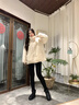 回力雪地靴女鞋冬季厚底加绒保暖皮面棉鞋女2024新款防寒面包鞋子女 1216黑色【加绒加厚 防寒保暖】 37 实拍图