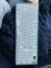 前行者（EWEADN）V99无线透明蓝牙三模客制化机械键盘套装高颜值办公电竞游戏电脑笔记本平板外设 白透旗舰版 实拍图
