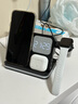 aresh无线充电器四合一多功能时钟床头闹钟小夜灯适用苹果16 15手机apple watch耳机S10 ultra2手表支架 黑色【时钟｜闹钟｜夜灯】 配充电线【适用于苹果手表】 实拍图