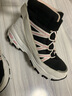 Skechers斯凯奇儿童绒绒靴雪地靴保暖男童棉鞋防寒加绒高帮女童靴660092L 女童/白色/黑色/粉红色/WBPK 35 实拍图
