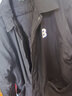 熊猫·本（ben.panda）棉服男潮牌翻领宽松休闲秋冬工装棉衣多穿情侣外套 黑色（A款) 2XL 实拍图