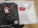 皮尔卡丹（pierre cardin）夏季新款高端翻领短袖t恤男士冰丝半袖针织休闲polo领衫男装上衣 黑色 L 实拍图