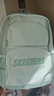斯凯奇（Skechers）双肩包男女简约双肩背包电脑包运动休闲包 L320U196 宝石绿/清绿/05E6 99 实拍图
