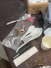 尚行知是碗具套装碗盘餐具釉下彩钻石纹餐具整套日式简约碗套装陶瓷家用 【18件套】配汤碗 实拍图