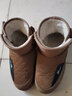 回力雪地靴男冬季东北加绒加厚保暖高筒棉鞋皮面防滑防水面包男鞋 棕色加绒升级款 41 实拍图