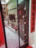 看了又看 防蚊门帘魔术贴磁吸软纱门夏季纱窗防蝇静音家用隔断磁性防蚊虫 绣花气球经典款-顶部加宽魔贴 100*200 实拍图