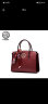 PmSix母亲节礼物实用送妈妈包包女包大容量手提包女士单肩斜挎红色婚包 实拍图