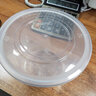 贩美丽 圆形一次性餐盒 外卖打包盒便当盒塑料快餐盒带盖环保饭盒 圆桶2000透明-45套 实拍图