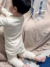 拉比（Labi Baby）宝宝秋衣秋裤套装儿童内衣套装男童女童纯棉睡衣2套装 暖熊 圆领 110 cm 实拍图