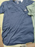匹克速干衣短袖t恤男夏季新品跑步健身运动冰丝短袖吸湿透气冰感短tbj 【综训冰丝2001】黛蓝花 4XL (195) 实拍图
