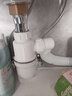雅饰莱面盆下水排水管洗脸盆菜盆防臭反味溢水洗手盆U型入排水管墙配件 实拍图