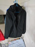 JEEP SPIRIT吉普外套男士夹克春秋季潮流时尚连帽户外运动冲锋衣男装 黑色XL 实拍图