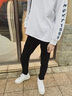 JACKTOMSLEE修身牛仔裤男士韩版小脚裤弹力潮男紧身裤铅笔裤新款纯黑色窄脚裤 8011长裤 34(2尺7) 实拍图