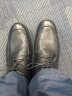 波图蕾斯男士镂空洞洞系带商务休闲皮鞋透气凉鞋男 9839 黑色(凉鞋) 40 实拍图
