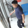 吉普（JEEP）短袖t恤男宽松翻领夏季新款纯色棉质商务休闲男士半袖体恤上衣 蓝色 3XL(建议170-185斤) 实拍图