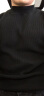 七匹狼毛衣男春季100%纯羊毛针织衫纯色圆领套头线衫打底衫男装上衣服饰 101(藏青)-升级版 165/84A(M) 实拍图