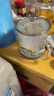 欧乐多德国玻璃水杯大号茶杯带盖高硼硅玻璃杯刻度泡茶杯微波炉牛奶杯子 【800ml】双刻度+杯垫+盖+勺 晒单实拍图