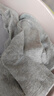 浪莎（LangSha）袜子女纯棉夏季中筒袜全棉超薄防臭透气吸汗四季白色少女学生棉袜 100%棉【春秋袜6双】灰色 699款 均码 35至39码 实拍图