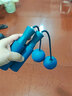 普为特（POVIT） POVIT无绳跳绳负重大球健身运动成人儿童学生中考专业训练跳绳 蓝色 实拍图