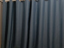 赫伊莎窗帘免打孔安装套装遮光免安装卧室飘窗简易小窗户房间保暖短帘 北欧双面遮光-藏青色(深蓝) 帘2.8*1.8米高双开(杆1.6-2.1米) 件 实拍图