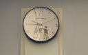 BBA 挂钟温馨客厅餐厅时钟创意家用挂表儿童房钟表 12英寸一家三口 实拍图