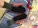 楚黛妮手套男女冬季加绒滑雪手套保暖加厚防寒连指闷子手套户外防滑骑车 拼接款灰红色 L 实拍图