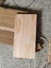 磐荏实木木板木板片材料diy手工一字隔板松木薄2米长板材桌面搁板 40长20宽1.7厚 实拍图