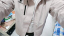 骆驼（CAMEL）户外冲锋衣三合一可拆防水登山服3514浅卡其,男女款XXXL 实拍图