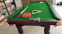 猎钢狼【包邮包安装】斯诺克英式比赛国际专用标准钢库台球桌家用商用 12尺 【钢库】8腿3.85*2.05鼎配 实拍图