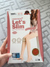 Let's slim2600G打底袜高腰美腿塑形加绒加厚女秋冬压力连裤袜 2600G黑色 连脚 1双 适合 -5~5度 实拍图