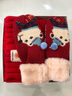 圣诞新年生日礼物送儿童帽子围巾手套三件套2-14岁幼儿园小朋友男孩女孩子小学生卡通生日礼品【礼盒装】 红色款-大儿童（6-12岁） 实拍图