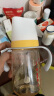 爱得利（evorie）婴儿鸭嘴奶瓶 学饮杯宽口径带手柄带重力球PPSU奶瓶 240ml橙 实拍图