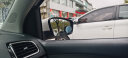 KOOLIFE 汽车后视镜小圆镜倒车镜小圆镜360度高清可调节广角镜反光镜无边框圆形5.1cm去盲点盲区辅助镜 蓝镜 实拍图