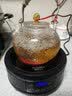 叁坤 加厚玻璃茶壶耐热煮茶器养生壶泡茶烧水提梁壶普洱花茶壶过滤家用保温煮茶电陶炉功夫茶具 铜珠壶+亮黑色茶炉【升级款】 实拍图