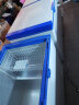 欧驰宝单温顶开门冰柜 商用卧式冷冻大容量冰柜家用卧式大型冷柜 BD-438【1500*660*890】 晒单实拍图