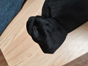 俞兆林女装 加绒休闲裤女加绒加厚裤子百搭运动裤 YW16YD583 黑色加绒 M 实拍图