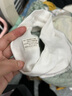 俏贝熊婴儿保暖内衣侧开套装纯棉秋冬儿童秋衣秋裤加厚宝宝三层夹棉衣服 豆绿色（开扣高腰套） 90 实拍图