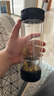 茶之恋茶杯个人专用泡茶高端茶水分离杯男女士商务办公泡茶杯毕业礼物 墨玉黑【至臻版】 实拍图