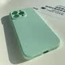 森瑜适用新款苹果15promax手机壳液态硅胶iphone15保护套超薄镜头全包防摔15pro防指纹软壳潮牌高级感 【草紫色】配钢化膜*带挂绳 iPhone15 Pro Max 实拍图
