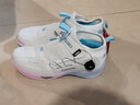 川崎（KAWASAKI）穿越2.0mid系列羽毛球鞋男女士款专业运动鞋儿童抗扭防滑减震耐磨 【穿越2.0】-海豚蓝 42 实拍图