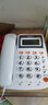 美思奇8018/616电话机来电显示老式固话 办公家用 免电池 映宇166电话机 8018A白色（双免提） 实拍图