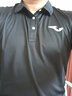 JOMA 荷马短袖男夏季新款运动T恤男装透气运动休闲翻领polo衫潮 黑色3106FL0734 XL 实拍图