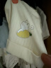 喜亲宝婴儿帽子夏季薄款0-6个月宝宝囟门帽新生儿幼儿胎帽（米色） 晒单实拍图